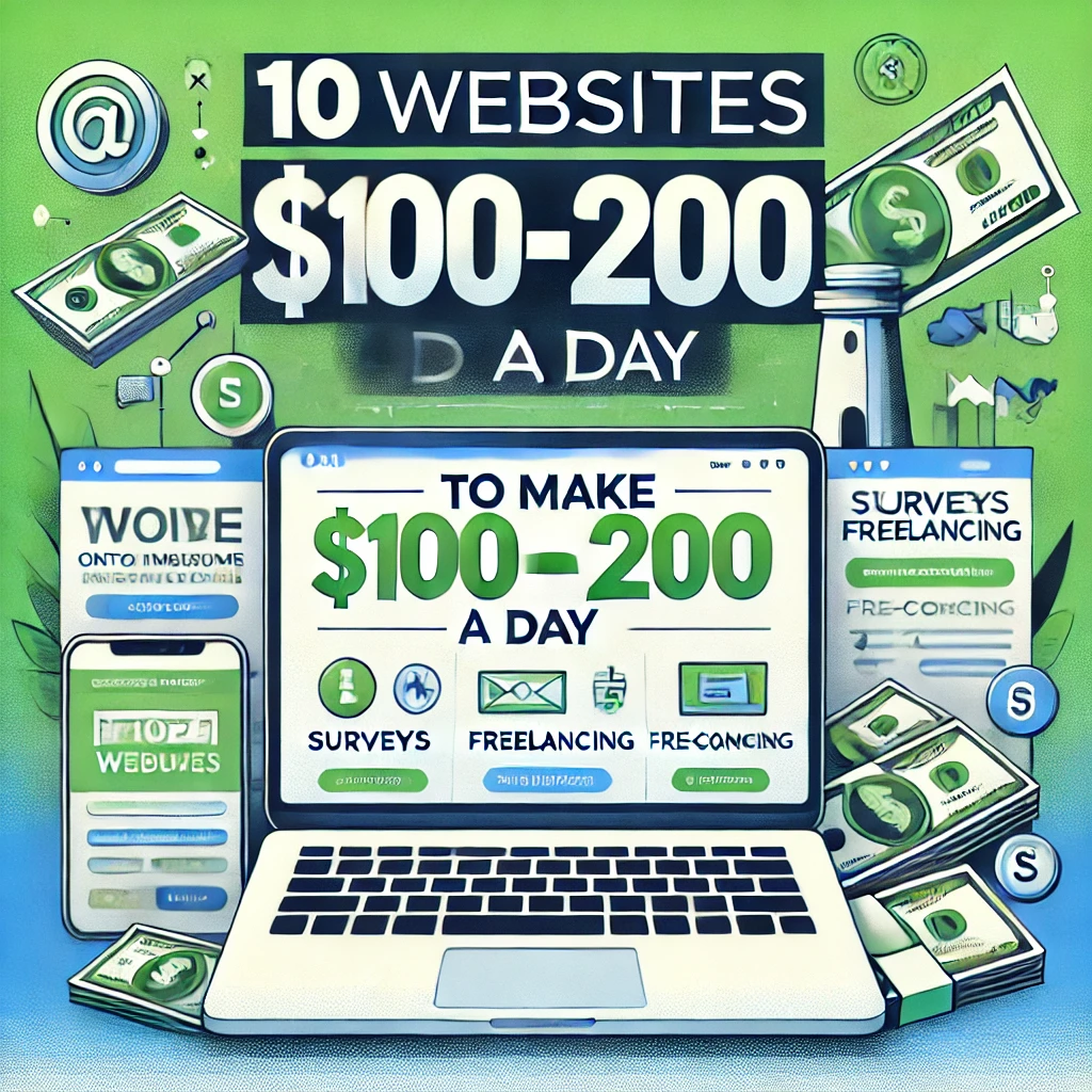 Make $100-$200 a day